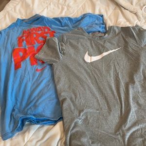 Two athletic shirts